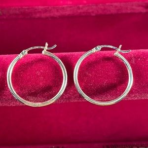 Sterling Silver Hoop Earrings